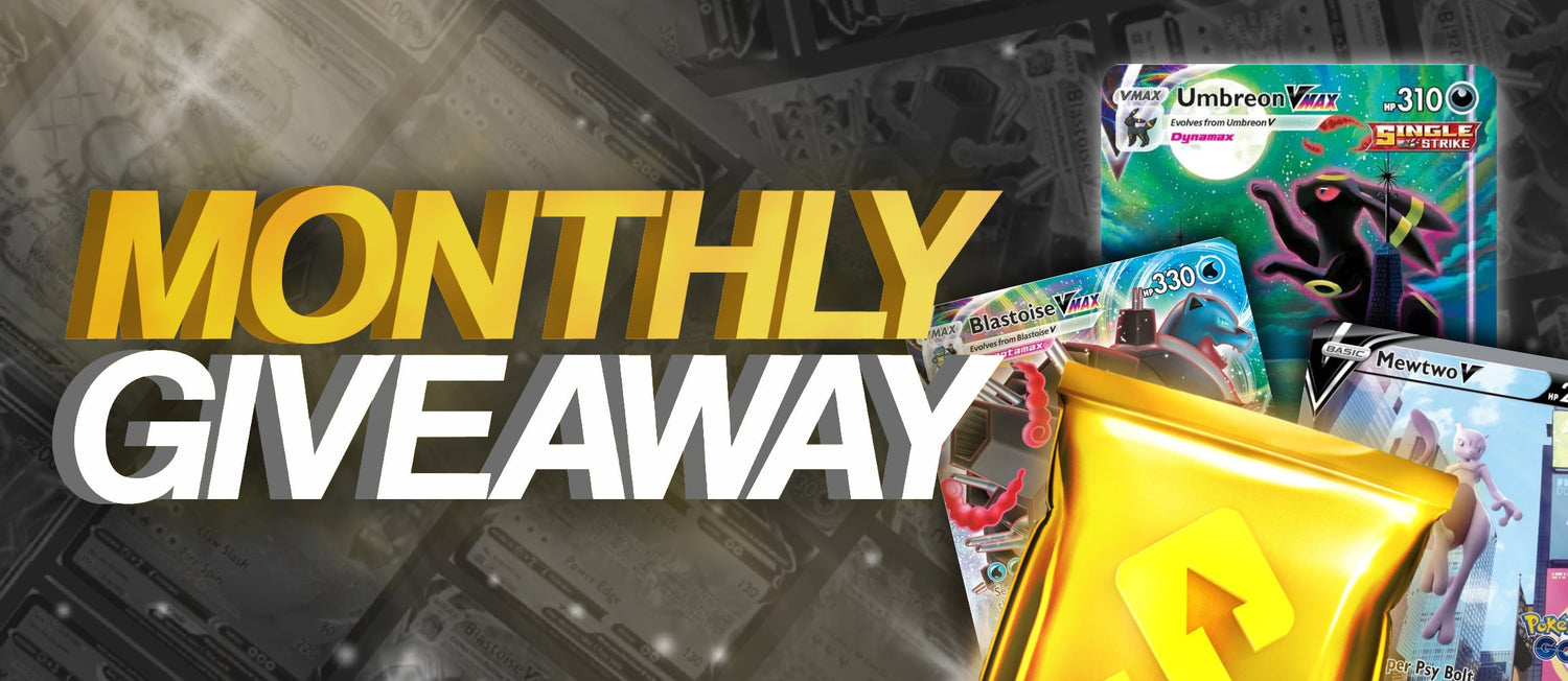 ENTER OUR MONTHLY GIVEAWAY!