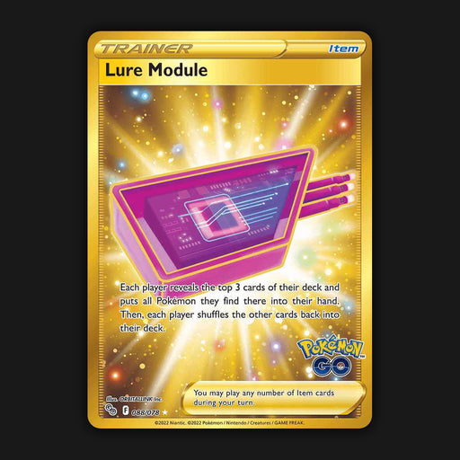 Pokémon TCG Lure Module Pokémon GO 088/078 Holo Secret Rare NM