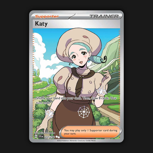 Pokemon TCG Katy 237/198 Full Art Ultra Rare Scarlet & Violet Base NM