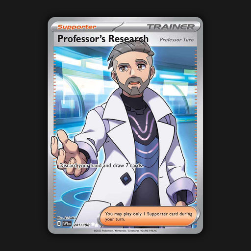Pokemon TCG Professor's Research 241/198 Ultra Rare Scarlet & Violet Base NM