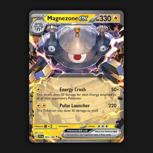 Pokemon TCG Magnezone ex 065/198 Double Ultra Rare Scarlet & Violet Base NM