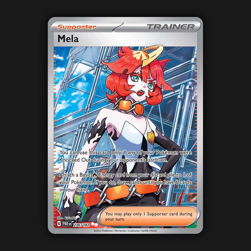 Pokémon TCG Mela Paradox Rift 236/182 Holo Ultra Rare Near Mint