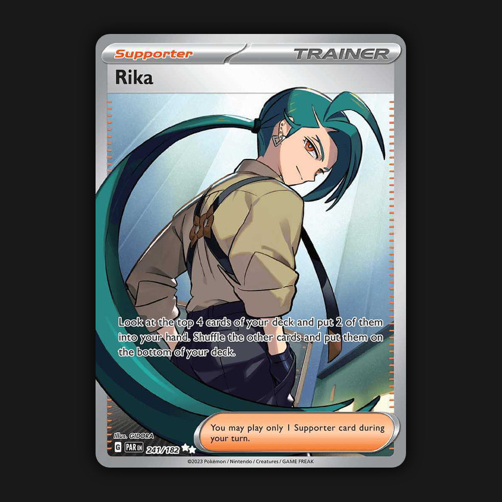 rika　0331 Pokémon TCG Rika Paradox Rift 241/182 Holo Ultra Rare Near Mint