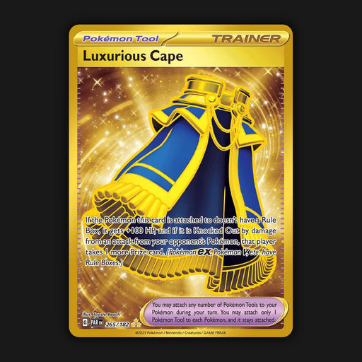 Pokémon TCG Luxurious Cape Paradox Rift 265/182 Holo Hyper Rare Near Mint