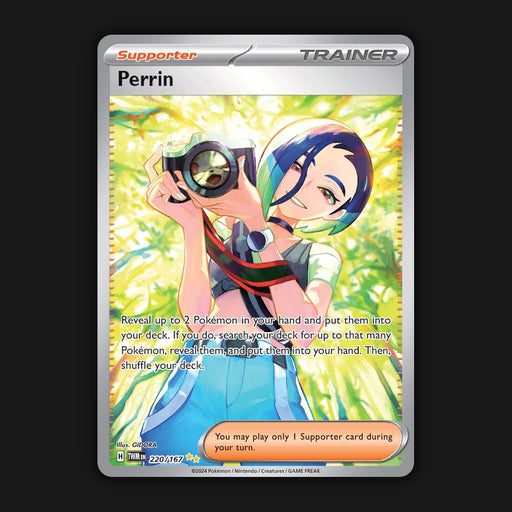 Pokemon TCG Perrin 220/167 Ultra Rare Twilight Masquerade NM