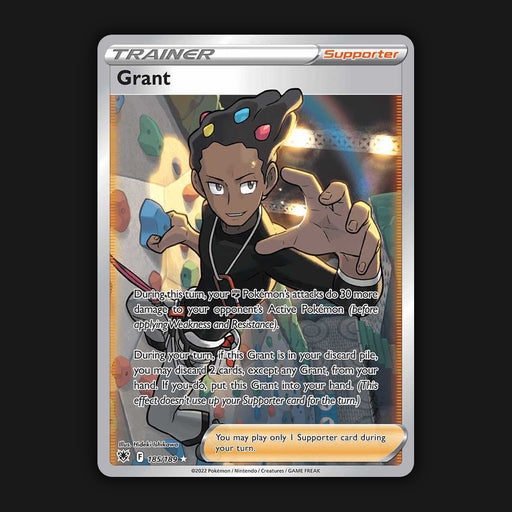 Pokemon TCG Grant 185/189 Full Art Ultra Rare Astral Radiance NM