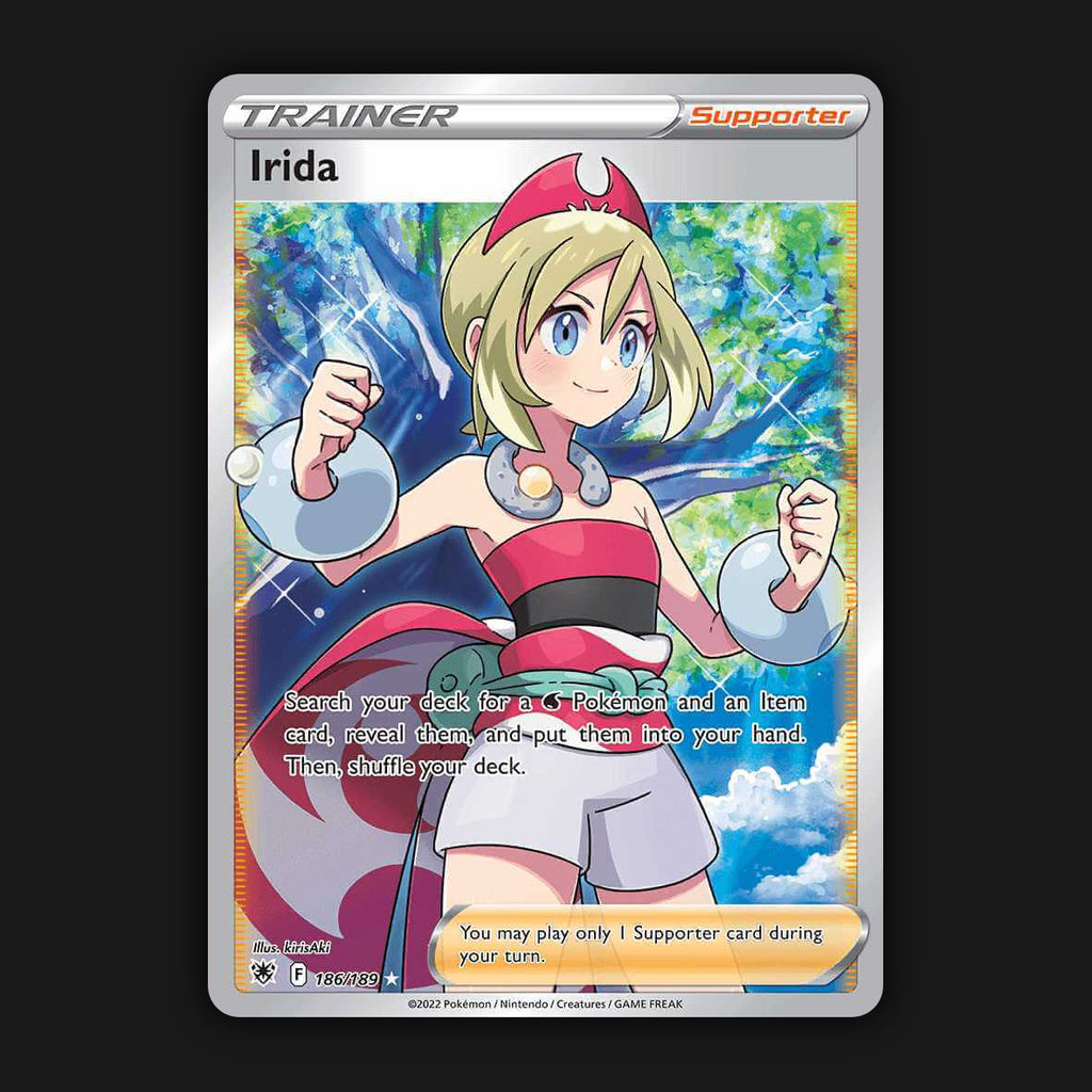 Pokemon TCG Irida 186/189 Full Art Ultra Rare Astral Radiance NM — Swift CCG