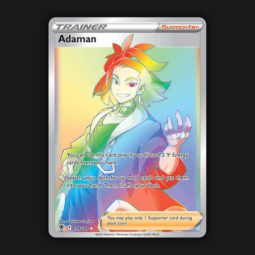 Pokemon TCG Adaman 199/189 Full Art Secret Rare Astral Radiance NM