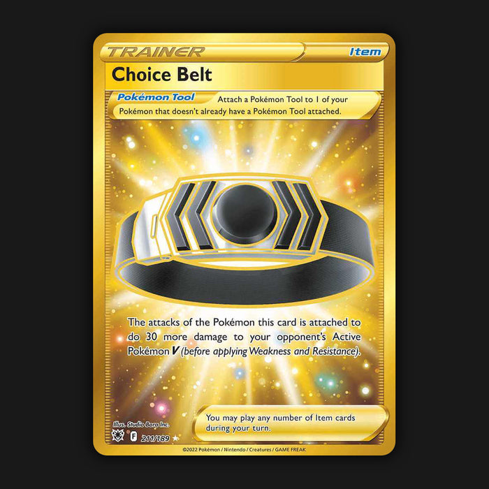 Pokemon TCG Choice Belt 211/189 Ultra Rare Astral Radiance NM