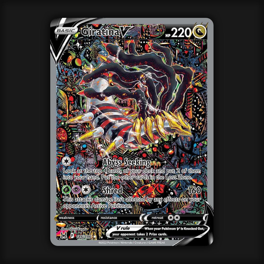 Pokemon Lost Origin deals Giratina 186/196 Alternate Art