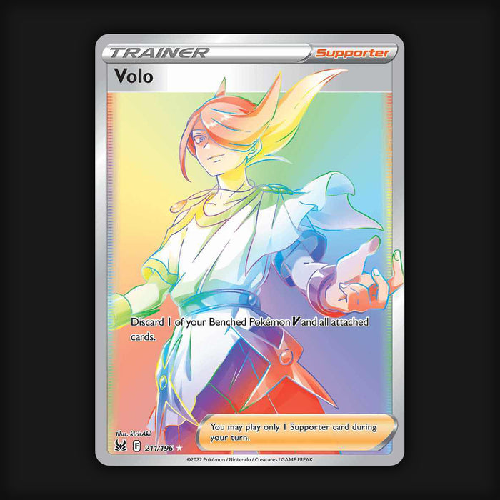 Pokémon TCG Volo Sword & Shield - Lost Origin 211/196 Regular Secret Rare NM