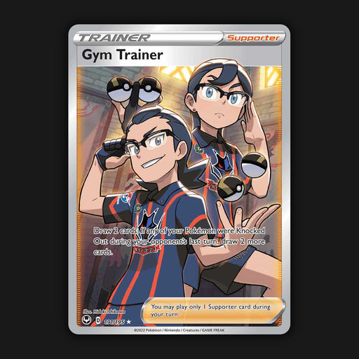 Pokémon TCG Gym Trainer 191/195 Full Art Ultra Rare Silver Tempest NM