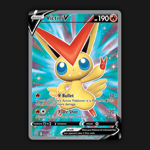 Pokemon TCG Victini V 144/163 Full Art Ultra Rare Battle Styles NM