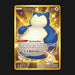 Pokemon TCG Snorlax 224/198 Secret Gold Ultra Rare Chilling Reign NM