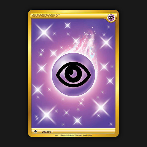 Pokemon TCG Psychic Energy 232/198 Secret Ultra Rare Chilling Reign NM