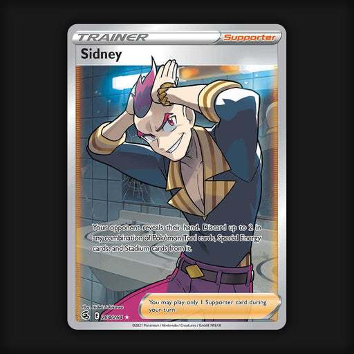 Pokémon TCG Sidney Fusion Strike 264/264 Holo Full Art Ultra Rare Near Mint