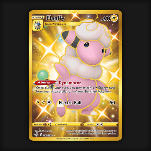 Pokémon TCG Flaaffy Fusion Strike 280/264 Holo Secret Rare Near Mint
